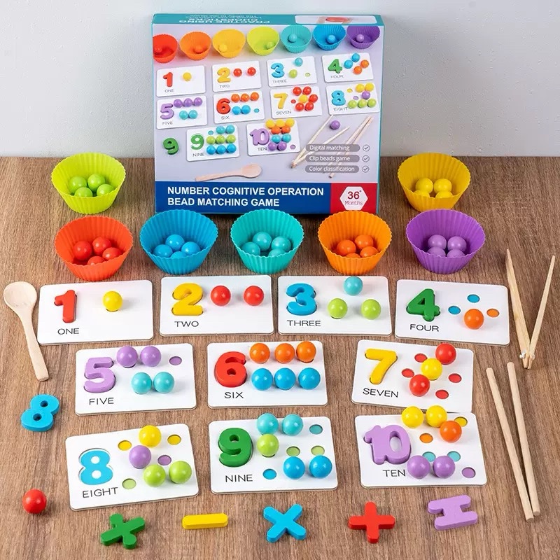 Bead Matching & Number Counting set - Image 2